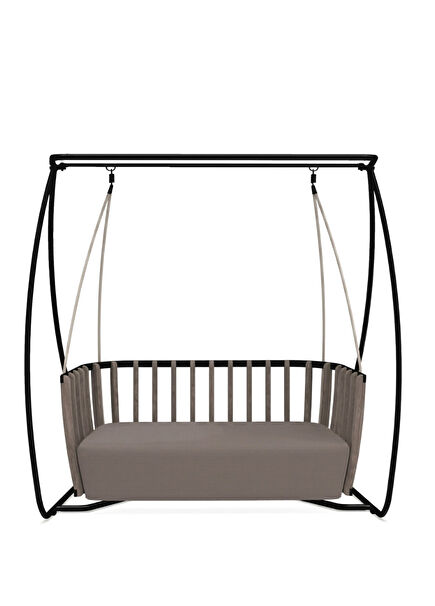 Swing Pickled Sepia Black Teak Swing