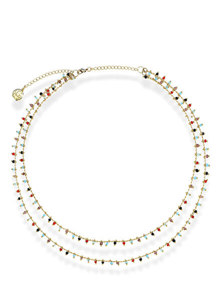 Spring 24 Ayar Altın Kaplama Kadın Kolye