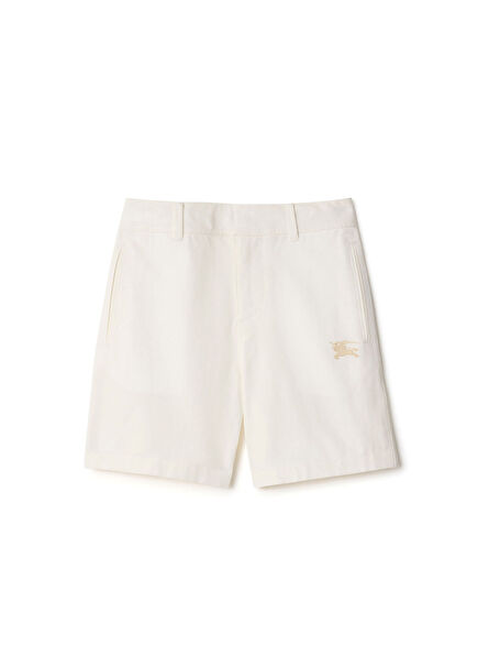 Beyaz Unisex Çocuk Şort