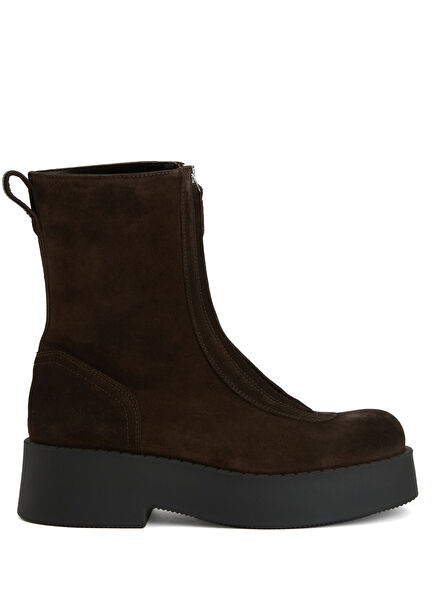 Luna Kahverengi Kadın Süet Bot