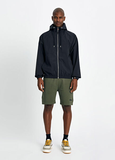 EM126-BK Zippered Black Men's Jacket