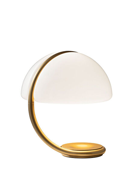 Serpente Altın Rengi Masa Lambası