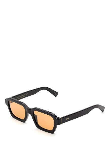 Lazarus Refined Black Acetate Unisex Sunglasses