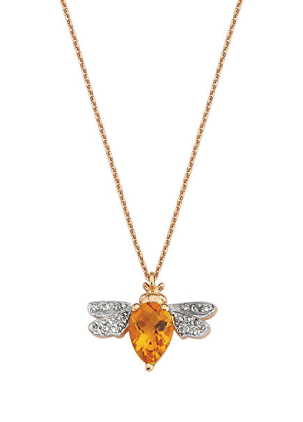 Bee Women's Gold Necklace
