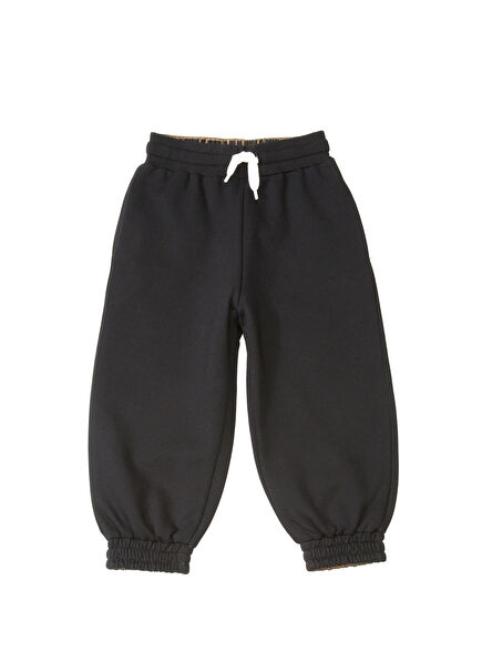 Brown Black Reversible Children's Pants