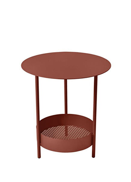 Salsa Pedestal Bordo Sehpa 