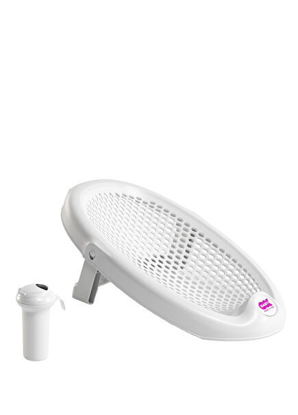 Jelly Tub Adapter & Splash Off White Baby Shower Bath Set
