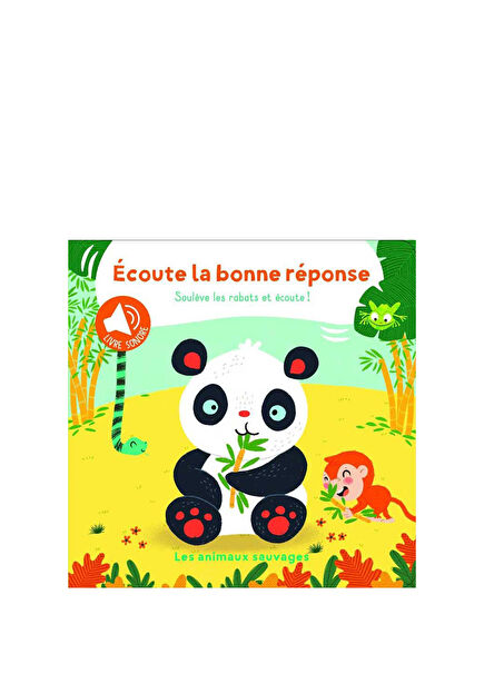 Les Animaux Sauvages Çocuk Yabancı Dil Kitabı