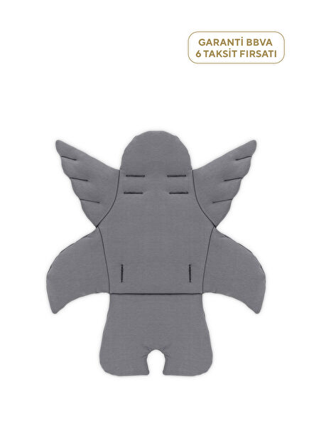 Angel Wings Çok Amaçlı Gri Minder