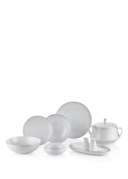 Lona Gold Bone China 60 Parça Yemek Takımı
