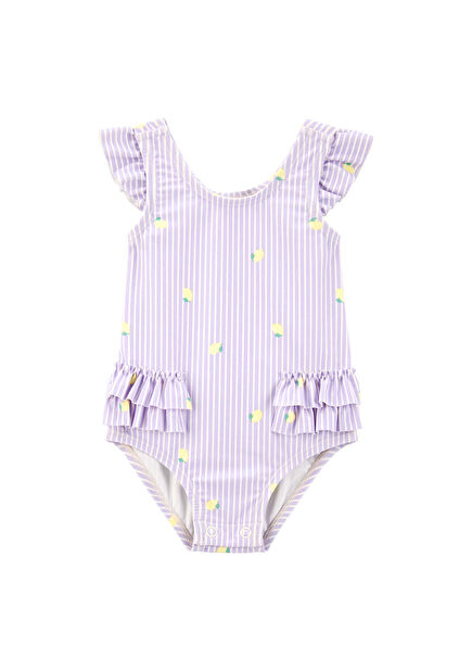 Çok Renkli Kız Bebek Mayo