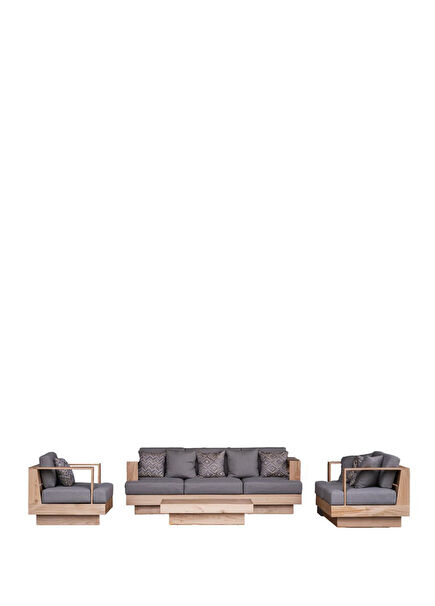 Nicole Wooden Garden Seating Group