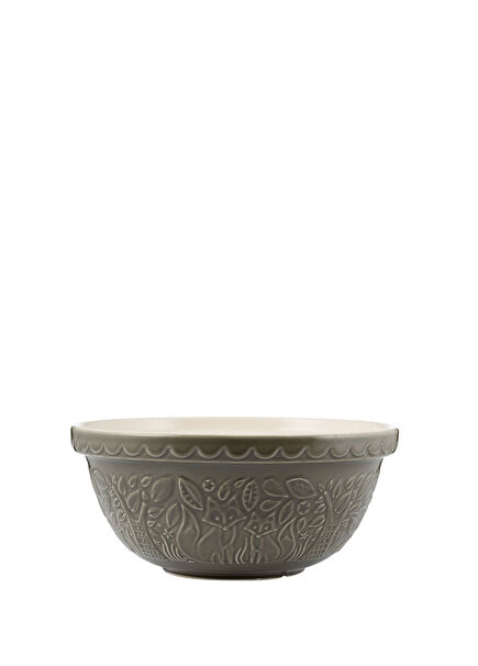 S12 In The Forest Gri Karıştırma Kabı 29 cm