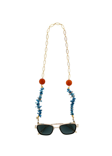 Lily 18K Gold Plated Women's Glasses Chain