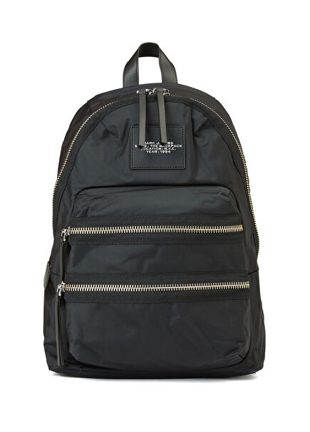 The Biker Large Black Women's Backpack