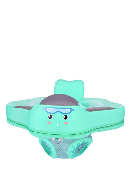 Green Waist Support Baby Swim Ring