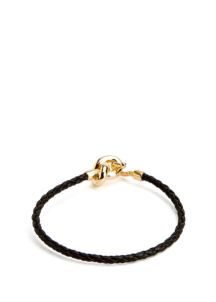 Kahverengi Kadın Gümüş Bileklik