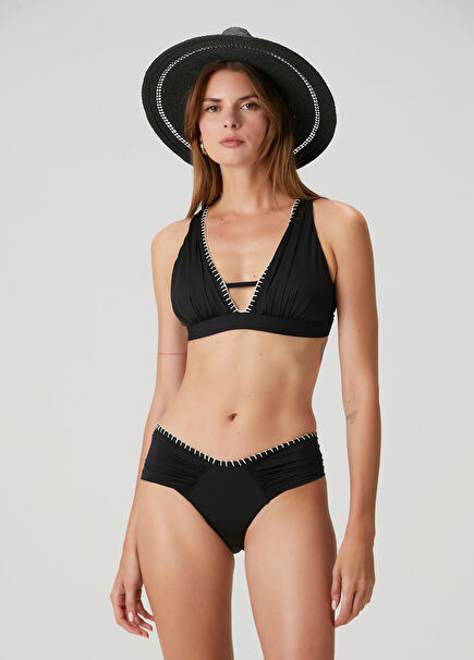 Cel Siyah Bikini Üstü