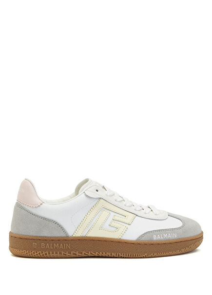 Swan Beyaz Sarı Kadın Sneaker