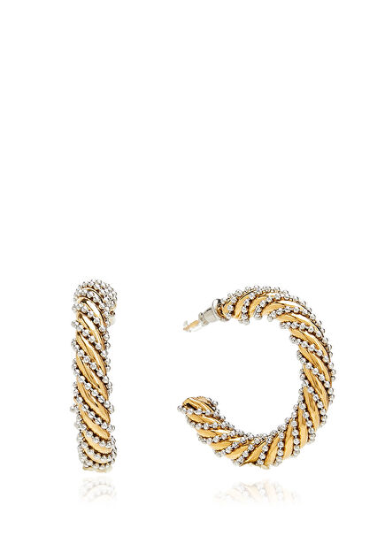 Gold Halka Küpe