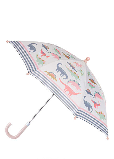 Dinosaur Patterned Kids Umbrella