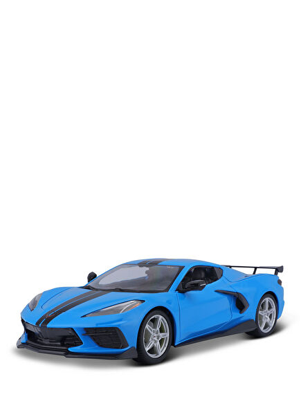 2020 Chevrolet Corvette Stingray Coupe 1:18 Blue Model Car