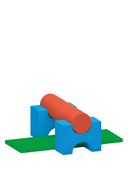 Colorful Modular 4 Piece Sponge Game Set