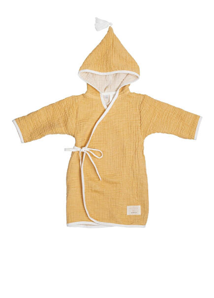 Marshmallow Honey Cotton Unisex Kids Kimono Bathrobe