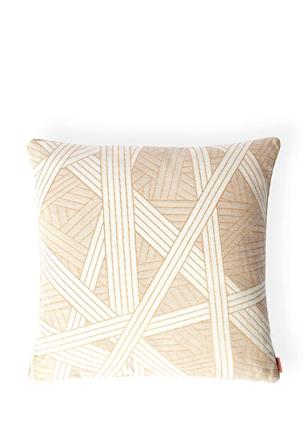 Nastri Bej 60x60 cm Dekoratif Yastık