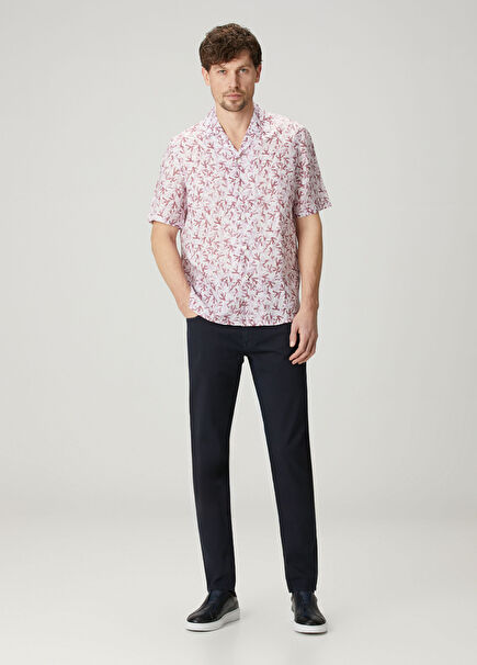 Lacivert Gabardine Pantolon