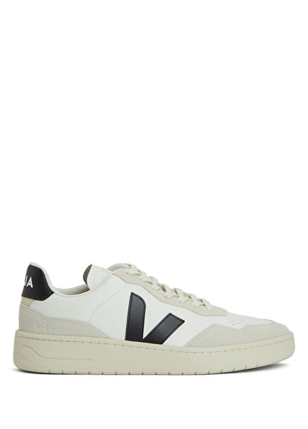 V-90 O.T. Siyah Beyaz Erkek Deri Sneaker