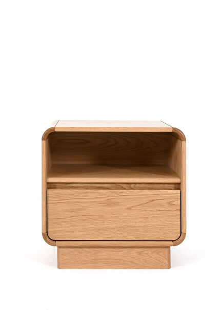 Watkins Natural Oak Bedside Table