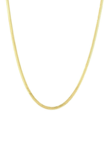 Yılan Zincir 14 Ayar Altın Kadın Kolye