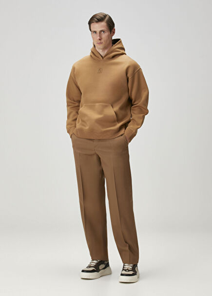 Brown Wool Pants