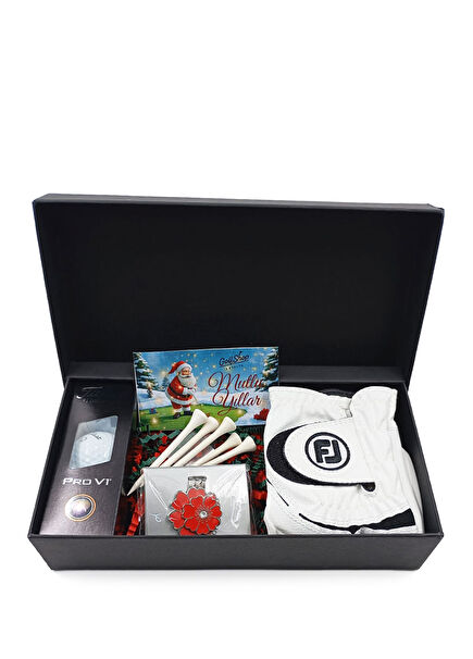 Özel Kutulu Kadın Yeni Yıl Golf Hediye Seti 