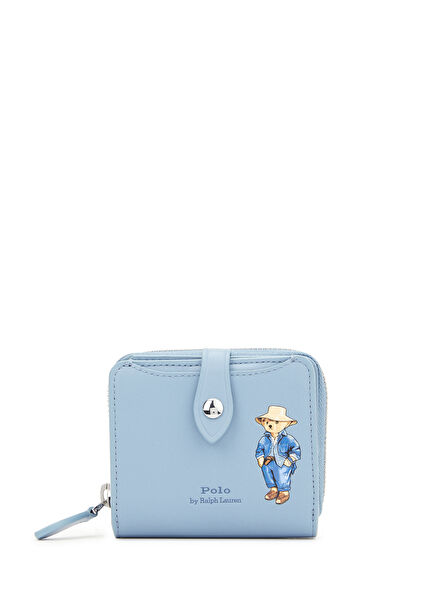 Blue Womens Leather Wallet