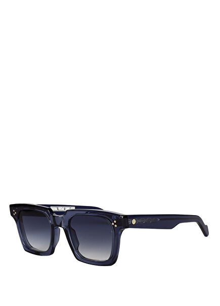 Original Vintage HERITAGE RAW HW 01 Blue 50 Unisex Güneş Gözlüğü