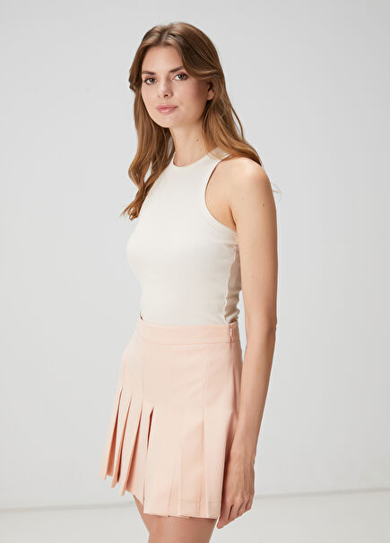 Beige Tank Top