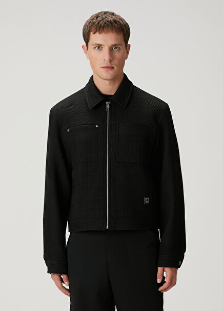 Black Wool Coat