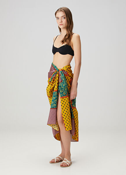 Estrellitas Çok Renkli Pareo