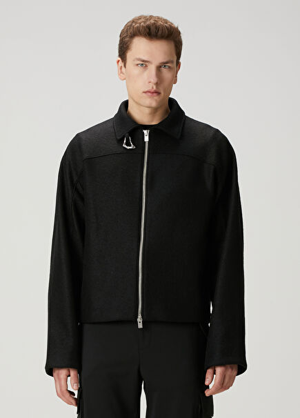 Black Wool Coat