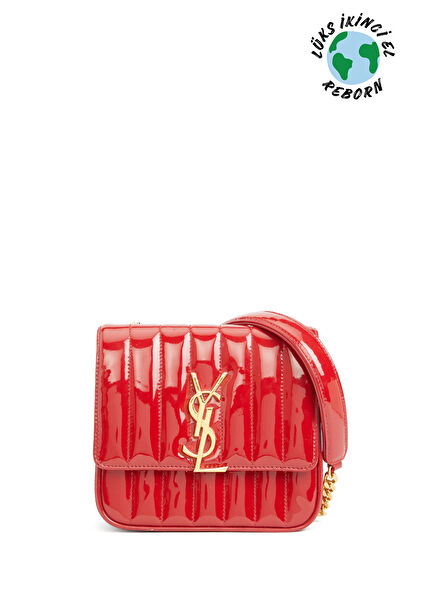 Saint laurent monogram patent vicky bag