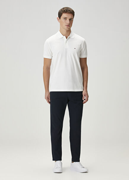 Harlem Navy Blue Organic Cotton Pants