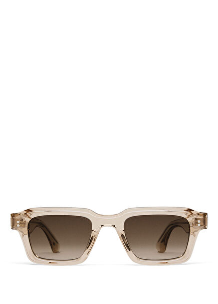 Sun Ekru Asetat Unisex Güneş Gözlüğü