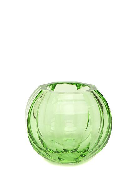 Green Glass Vase