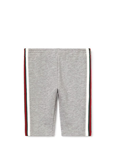 Gri Şerit Detaylı Erkek Bebek Pantolon