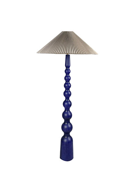 Kyoto Mavi Ahşap Lambader