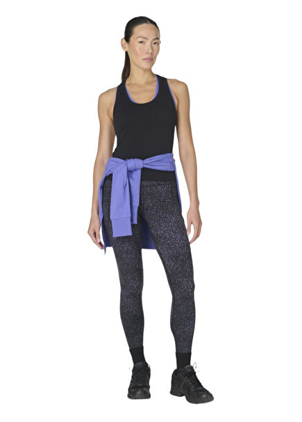 Power 7/8 Reflective Workout L Black Women's Sports Leggings