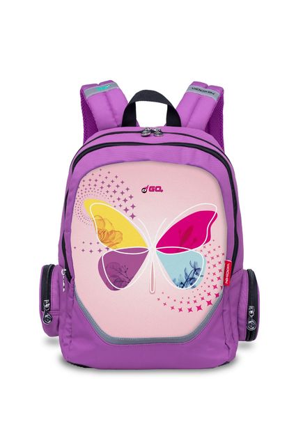 Roller Go Butterfly Girls School Backpack