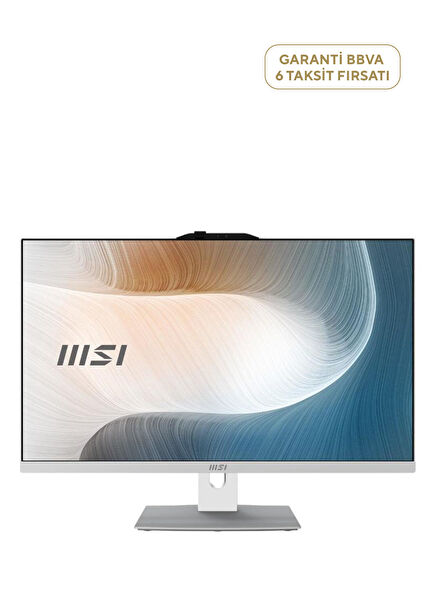 Modern AM272P 12M-1209TR 16 gb DDR4 1TB SSD 27 FHD Windows11 Home Beyaz All İn One PC I7-1255U